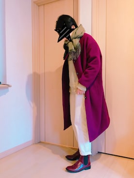 「Asrabbit（エーズラビット）のアイテム（トップス）」を使った、KOALAMAMAさん（レディース・163cm）の春コーディネート