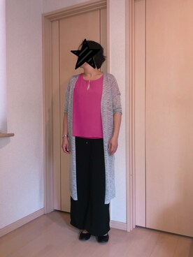 「BLISS POINT（ブリスポイント）のアイテム（Tシャツ/カットソー）」を使った、KOALAMAMAさん（レディース・163cm）の夏コーディネート