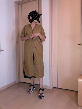 「NOMBRE IMPAIR（ノンブルアンペール）のアイテム（ワンピース/ドレス）」を使った、KOALAMAMAさん（レディース・163cm）の夏コーディネート