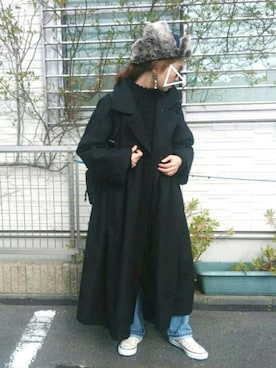 「CONVERSE（コンバース）のconverse（コンバース） ALL STAR OX（オールスターOX）（スニーカー）」を使った、ｅｒａさん（レディース・158cm）の冬コーディネート