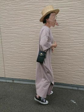 「Sheson（シーズン）のアイテム（ワンピース/ドレス）」を使った、ｅｒａさん（レディース・158cm）の夏コーディネート