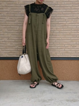 「Teva（テバ）の＜TEVA（テバ）＞∴VOYA INFINITY ボヤインフィニティ サンダル ◆（サンダル）」を使った、ｅｒａさん（レディース・158cm）の夏コーディネート