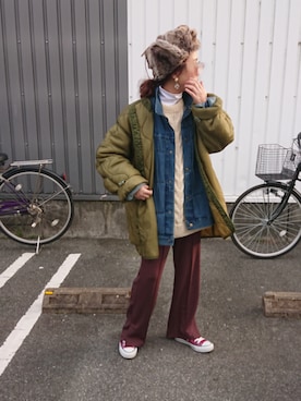 ｅｒａさん（レディース・158cm）の冬コーディネート