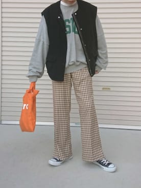 「hint hint（ヒントヒント）のアイテム」を使った、ｅｒａさん（レディース・158cm）の春コーディネート