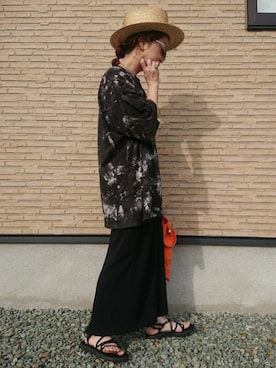 「hint hint（ヒントヒント）のアイテム」を使った、ｅｒａさん（レディース・158cm）の夏コーディネート