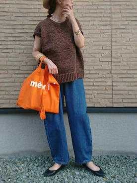 「アイテム（アクセサリー）」を使った、ｅｒａさん（レディース・158cm）の秋コーディネート