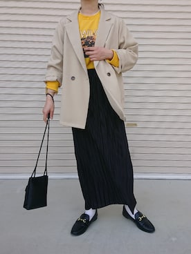 「ミニショルダー」｜「アイテム（その他）」を使った、ｅｒａさん（レディース・158cm）の春コーディネート