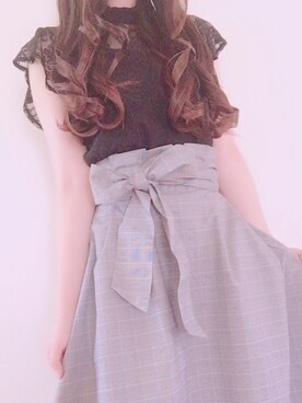 ♡ ℳ ♡さん（レディース・155cm）の夏コーディネート