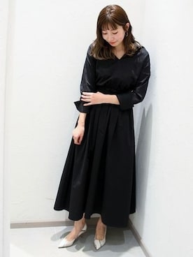 「パイソン柄」｜AYAさん（レディース・167cm）の春コーディネート