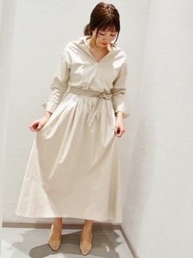 「ELIN（エリン）のアイテム」を使った、AYAさん（レディース・167cm）の春コーディネート