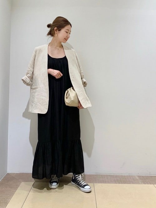 plage（プラージュ）の「20/- 麻ジャケット◇（ノーカラージャケット