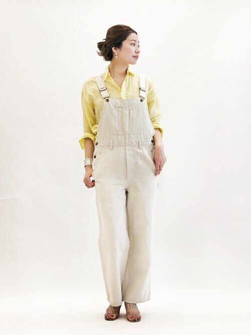 plage（プラージュ）の「アサメンオーバーオール◇（サロペット