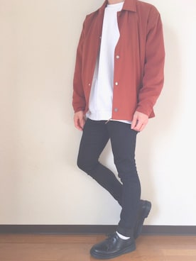 「アイテム（ブルゾン）」を使った、ゆっこさん（メンズ・168cm・10代）の冬コーディネート