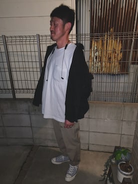 「アイテム（ブルゾン）」を使った、DSKさん（メンズ・167cm・40代）の春コーディネート