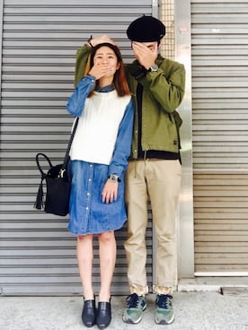 「LMCのアイテム（ジャケット/アウター）」を使った、ᴿᴵᵀᴬ💋さん（レディース・155cm）の夏コーディネート