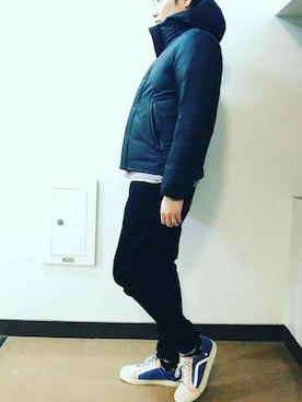 「SiFURY（シフリー）のアイテム」を使った、まっちゃんさん（メンズ・183cm）の冬コーディネート