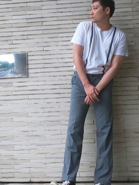 まっちゃんさん（メンズ・183cm）の夏コーディネート