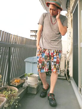 まっちゃんさん(メンズ・183cm)の夏コーディネート