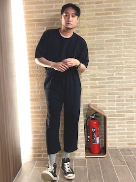 まっちゃんさん（メンズ・183cm）の夏コーディネート