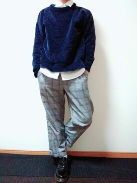 獅子丸さん（メンズ・166cm）の春コーディネート