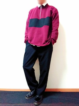 獅子丸さん（メンズ・166cm）の春コーディネート