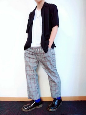 獅子丸さん（メンズ・166cm）の春コーディネート