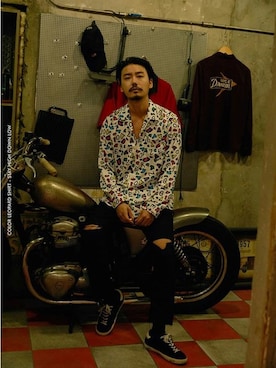 「Understudyclub（アンダースタディクラブ）のアイテム」を使った、understudyclubさん（メンズ・183cm）の冬コーディネート