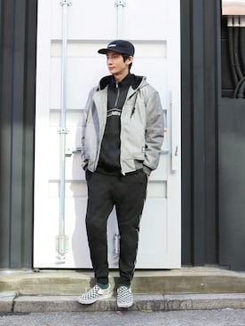 「Understudyclub（アンダースタディクラブ）のアイテム」を使った、understudyclubさん（メンズ・175cm）の冬コーディネート