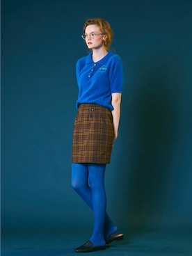 「Understudyclub（アンダースタディクラブ）のアイテム（ニット/セーター）」を使った、understudyclubさん（レディース・165cm）の冬コーディネート