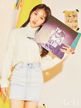 「Understudyclub（アンダースタディクラブ）のアイテム（ニット/セーター）」を使った、understudyclubさん（レディース・165cm）の冬コーディネート