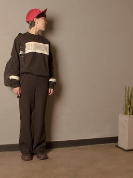 「Understudyclub（アンダースタディクラブ）のアイテム」を使った、understudyclubさん（レディース・165cm）の冬コーディネート