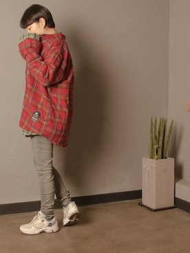 「Understudyclub（アンダースタディクラブ）のアイテム」を使った、understudyclubさん（レディース・165cm）の冬コーディネート