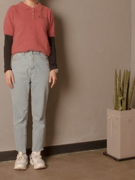 「Understudyclub（アンダースタディクラブ）のアイテム」を使った、understudyclubさん（レディース・165cm）の冬コーディネート