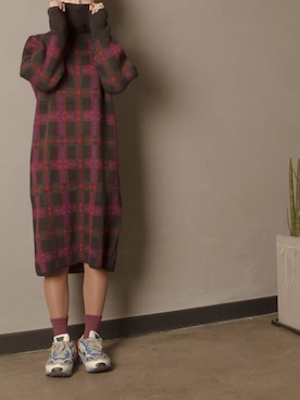 「Understudyclub（アンダースタディクラブ）のアイテム」を使った、understudyclubさん（レディース・165cm）の冬コーディネート