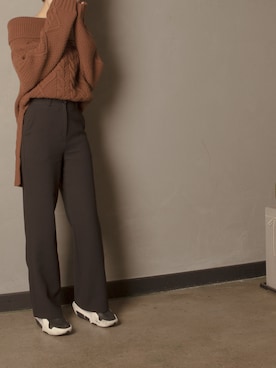 「Understudyclub（アンダースタディクラブ）のアイテム」を使った、understudyclubさん（レディース・165cm）の冬コーディネート