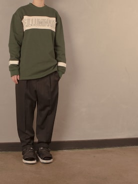 「Understudyclub（アンダースタディクラブ）のアイテム」を使った、understudyclubさん（レディース・165cm）の冬コーディネート