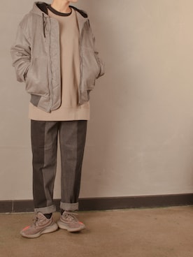 「Understudyclub（アンダースタディクラブ）のアイテム」を使った、understudyclubさん（レディース・165cm）の冬コーディネート