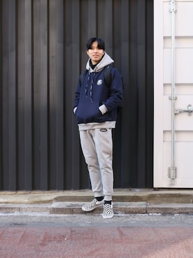 「Understudyclub（アンダースタディクラブ）のアイテム」を使った、understudyclubさん（レディース・165cm）の冬コーディネート