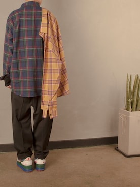 「Understudyclub（アンダースタディクラブ）のアイテム」を使った、understudyclubさん（レディース・165cm）の冬コーディネート