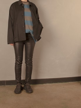 「Understudyclub（アンダースタディクラブ）のアイテム」を使った、understudyclubさん（レディース・165cm）の冬コーディネート