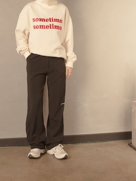 「Understudyclub（アンダースタディクラブ）のアイテム」を使った、understudyclubさん（レディース・165cm）の冬コーディネート