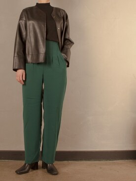 「Understudyclub（アンダースタディクラブ）のアイテム」を使った、understudyclubさん（レディース・165cm）の春コーディネート