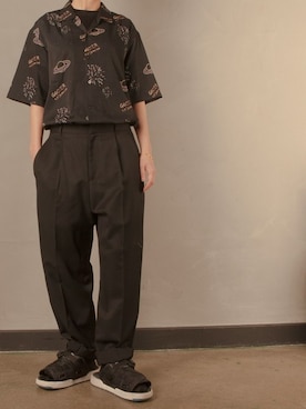 「Understudyclub（アンダースタディクラブ）のアイテム」を使った、understudyclubさん（レディース・165cm）の春コーディネート