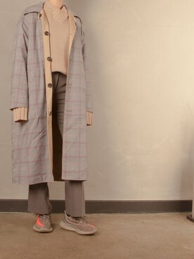 「Understudyclub（アンダースタディクラブ）のアイテム」を使った、understudyclubさん（レディース・165cm）の春コーディネート