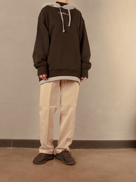 「Understudyclub（アンダースタディクラブ）のアイテム」を使った、understudyclubさん（レディース・165cm）の春コーディネート