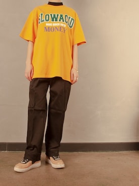 「Understudyclub（アンダースタディクラブ）のアイテム」を使った、understudyclubさん（レディース・165cm）の春コーディネート