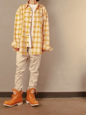 「Understudyclub（アンダースタディクラブ）のアイテム」を使った、understudyclubさん（レディース・165cm）の春コーディネート