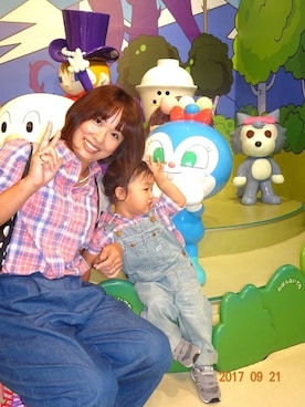 さやまろんさん(キッズ・80cm)の秋コーディネート