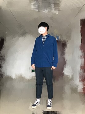 「school」｜楼一一_Swan(相互follow)さん（メンズ・183cm）の春コーディネート
