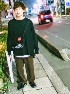 OSADAさん（メンズ・170cm）の冬コーディネート